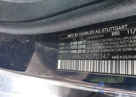 2013 Mercedes-Benz C 300 Sport 4Matic z USA, uszkodzony, nr VIN WDDGF8AB0DR270347